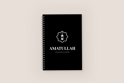 Personalized 2025 Ramadan Planner | Wire Binded